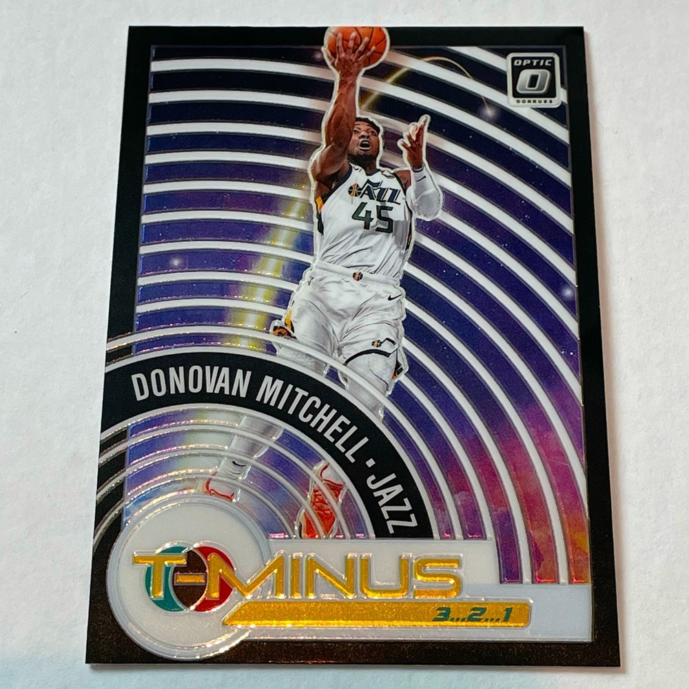 2020-21 DONOVAN MITCHELL T-MINUS Donruss Optic Basketball Card #6